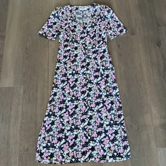 👑 5X HOST PICK 👑 Rouje Paris Mathilde Floral Dress - Picture 12 of 14